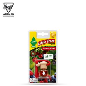 خوشبوکننده خودرو مدل آویز برند لیتل تریس Little Trees رایحه میوه جنگلی ( FOREST FRUIT )