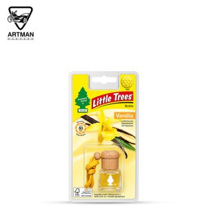 خوشبوکننده خودرو مدل آویز برند لیتل تریس Little Trees رایحه وانیل ( VANILLA )