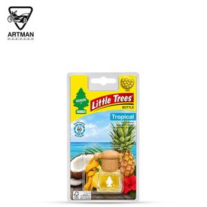 خوشبوکننده خودرو مدل آویز برند لیتل تریس Little Trees رایحه گرمسیری (TROPICAL)