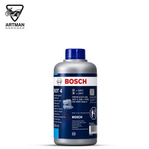 روغن ترمز DOT 4 برند بوش BOSCH حجم 500 میلی لیتر