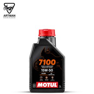 روغن موتور 7100گرانروی 15W50 برند موتول MOTUL حجم 1 لیتر