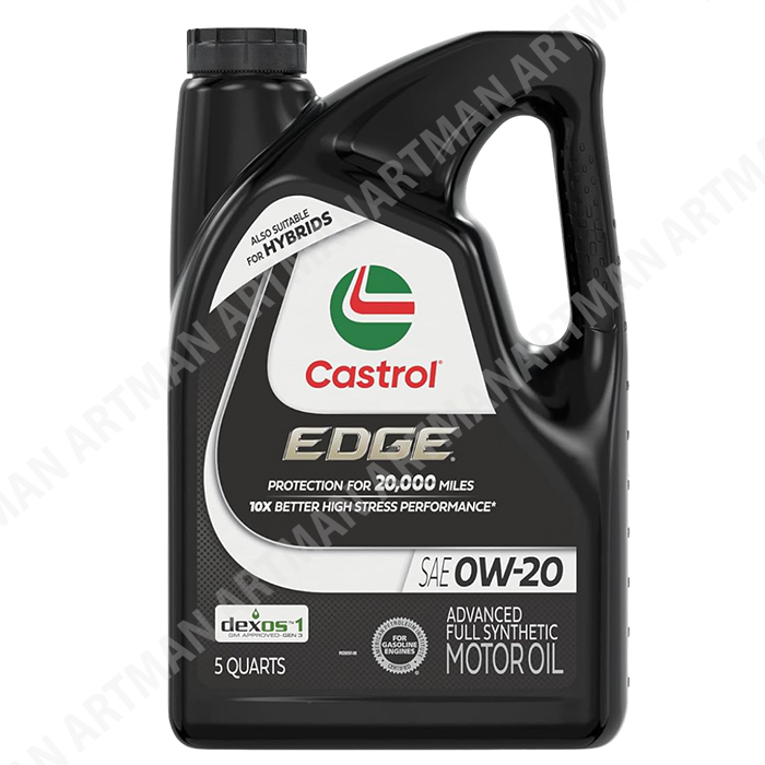 روغن موتور Edge 0W-20 برند کاسترول Castrol حجم 4.73 لیتر