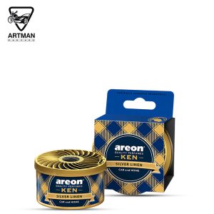 خوشبو کننده کنسروی برند آرون areon راحیه silver linen