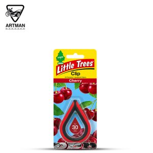 خوشبوکننده خودرو مدل CLIP برند لیتل تریس Little Trees رایحه گیلاس