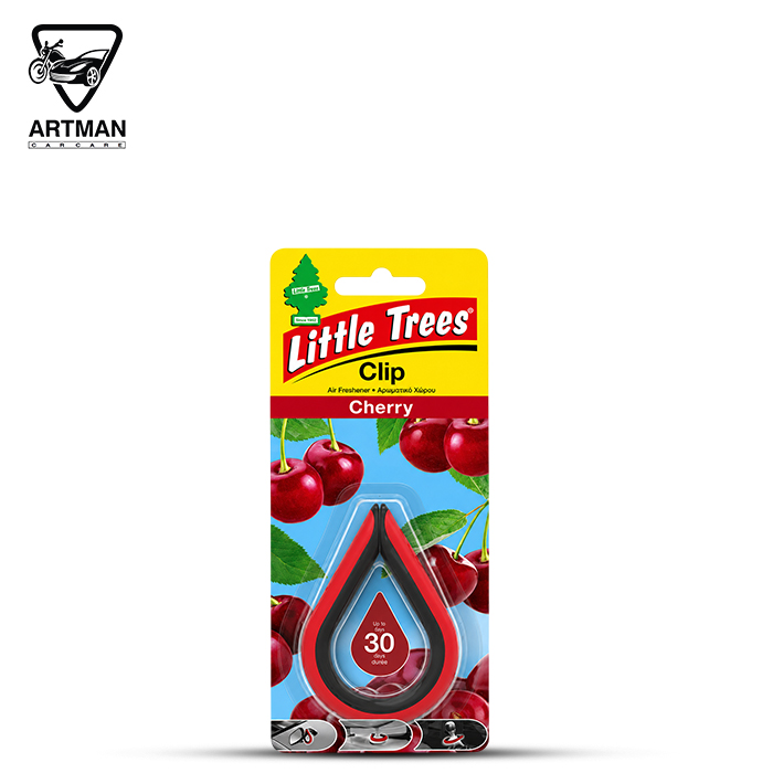 خوشبوکننده-خودرو-مدل-CLIP-برند-لیتل-تریس-Little-Trees-رایحه-گیلاس خوشبوکننده خودرو مدل CLIP برند لیتل تریس Little Trees رایحه گیلاس