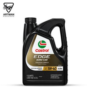 روغن موتور کاسترول 5w-40 EDGE برند کاسترول Castrol حجم 4.73 لیتر