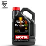 روغن 5w-30 X-CLEANEFE برند موتول MOTUL حجم 5 لیتر
