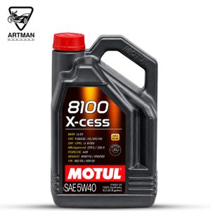 روغن X-CESS 5w-40 برند موتول MOTUL حجم 5 لیتر
