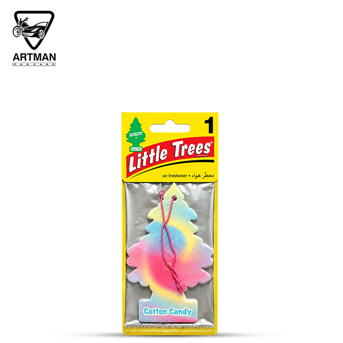 خوشبوکننده-آویز-کارتی-پشمک-برند-لیتل-تریس-Little-Trees خوشبوکننده آویز کارتی پشمک برند لیتل تریس Little Trees