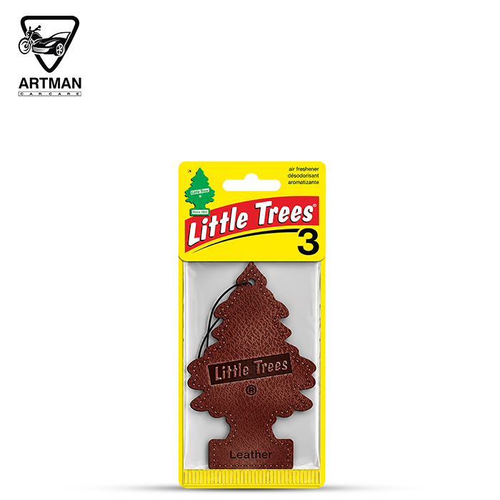 خوشبوکننده-آویز-کارتی-چرم-برند-لیتل-تریس-Little-Trees خوشبوکننده آویز کارتی چرم برند لیتل تریس Little Trees