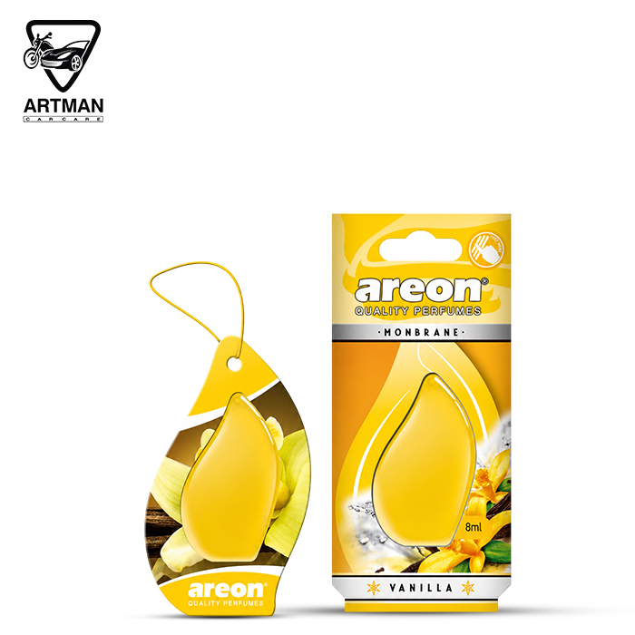 خوشبو کننده کارتی برند آرئون areon راحیه وانیل حجم 8 میل